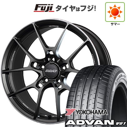【新品】レクサスNX 2021/11- 夏タイヤ ホイール4本セット 235/50R20 ヨコハマ アドバン V61 RAYS レイズ ボルクレーシング G025 20インチ(送料無料)｜フジコーポレーション