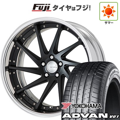【新品】レクサスNX 2021/11- 夏タイヤ ホイール4本セット 235/50R20 ヨコハマ アドバン V61 WORK ワーク グノーシスCV CVS 20インチ(送料無料)