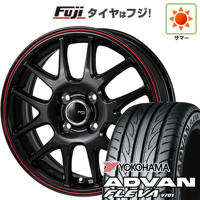 【新品国産車用5穴100】 夏タイヤ ホイール4本セット 215/45R17 ヨコハマ アドバン フレバV701 モンツァ JPスタイル ジェファ 7J 17インチ(送料無料)|フジコーポレーション