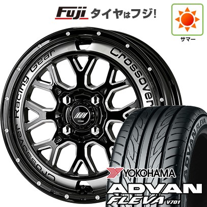 【新品 軽自動車】N-BOX タント スペーシア 夏タイヤ ホイール4本セット 165/55R15 ヨコハマ アドバン フレバV701 WORK ワーク クラッグ CKV 4.5J 15インチ(送料無料)