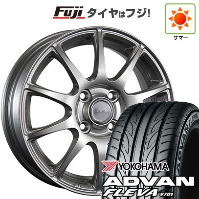 【新品】シエンタ 2015-22 夏タイヤ ホイール4本セット 195/50R16 ヨコハマ アドバン フレバV701 ブリヂストン エコフォルム SE-23 6J 16インチ(送料無料)｜フジコーポレーション