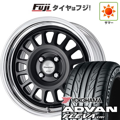 【新品国産車用4穴100】 夏タイヤ ホイール4本セット 205/45R17 ヨコハマ アドバン フレバV701 WORK ワーク シーカー FD 7J 17インチ(送料無料)|フジコーポレーション