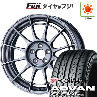 【新品国産車用5穴100】 夏タイヤ ホイール4本セット 215/45R17 ヨコハマ アドバン フレバV701 ENKEI エンケイ For GR86/BRZ Cup NT03 RR for GR86/BRZ Cup専用 7.5J 17インチ(送料無料) 105,800円