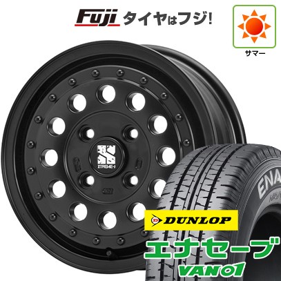 【新品】プロボックス/サクシード(160系) 夏タイヤ ホイール4本セット 155/80R14 88/86N ダンロップ エナセーブ VAN01 MLJ エクストリームJ ラギッド 5J 14インチ(送料無料)