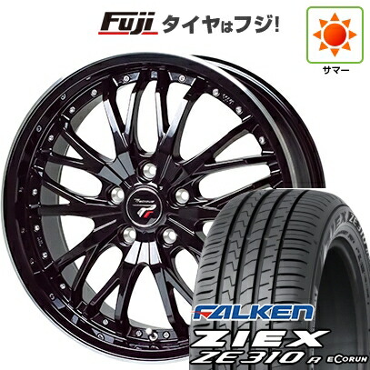 【新品国産車用5穴114.3】 夏タイヤ ホイール4本セット 225/55R18 ファルケン ジークス ZE310R エコラン(限定) ホットスタッフ プレシャス HM-3 8J 18インチ(送料無料)