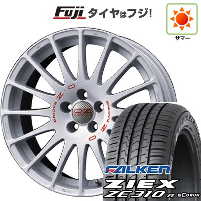 【新品国産車用5穴114.3】 夏タイヤ ホイール4本セット 215/50R17 ファルケン ジークス ZE310R エコラン(限定) OZ スーパーツーリズモ WRC 7J 17インチ(送料無料)｜フジコーポレーション