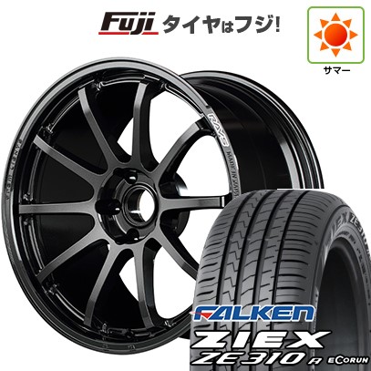【新品国産車用4穴100】 夏タイヤ ホイール4本セット 205/45R17 ファルケン ジークス ZE310R エコラン(限定) RAYS レイズ グラムライツ 57NR 7J 17インチ(送料無料)