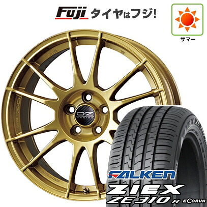 【新品国産車用5穴100】 夏タイヤ ホイール4本セット 205/50R17 ファルケン ジークス ZE310R エコラン(限定) OZ ウルトラレッジェーラ 7.5J 17インチ(送料無料)