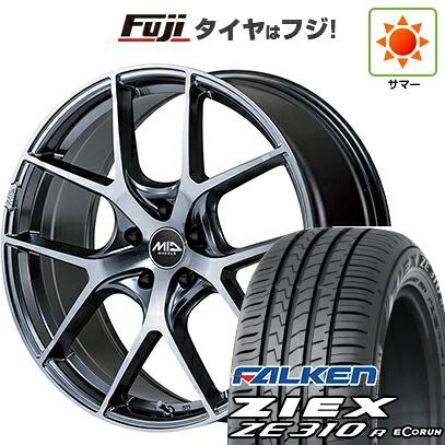 【新品国産車用5穴114.3】 夏タイヤ ホイール4本セット 215/45R18 ファルケン ジークス ZE310R エコラン(限定) MID WHEELS MID EXCLUSIVE 025F RN 7J 18インチ(送料無料)|フジコーポレーション