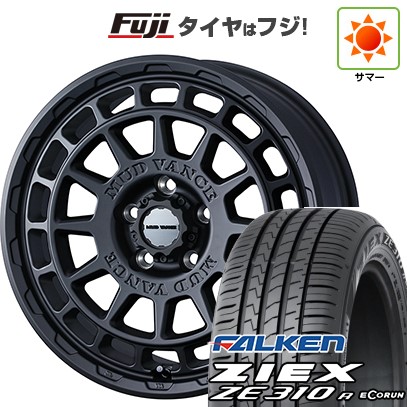 【新品国産車用5穴114.3】 夏タイヤ ホイール4本セット 215/60R17 ファルケン ジークス ZE310R エコラン(限定) WEDS ウェッズアドベンチャー マッドヴァンス X タイプF 7J 17インチ(送料無料)