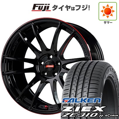 【新品国産車用5穴114.3】 夏タイヤ ホイール4本セット 225/50R18 ファルケン ジークス ZE310R エコラン(限定) RAYS レイズ グラムライツ 57エクストリーム REV LIMIT EDITION 7.5J 18インチ(送料無料)|フジコーポレーション