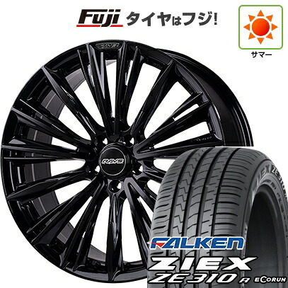 【新品国産車用5穴114.3】 夏タイヤ ホイール4本セット 215/45R18 ファルケン ジークス ZE310R エコラン(限定) RAYS レイズ ベルサス クラフトコレクション ヴォウジェ LIMITED (GX) 7J 18インチ(送料無料)｜フジコーポレーション