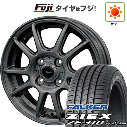 【新品国産車用4穴100】 夏タイヤ ホイール4本セット 175/65R15 ファルケン ジークス ZE310R エコラン(限定) テクノピア カリテス S416 5.5J 15インチ(送料無料)|フジコーポレーション