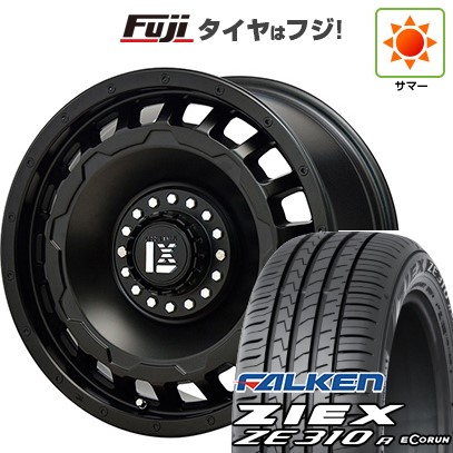 【新品国産車用4穴100】 夏タイヤ ホイール4本セット 195/45R16 ファルケン ジークス ZE310R エコラン(限定) オフビート レクセル スワッガー 6.5J 16インチ(送料無料)