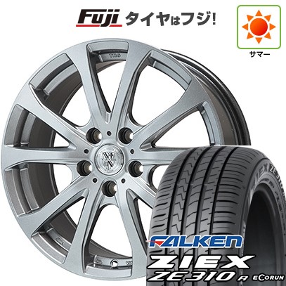 【新品】シエンタ 2015-22 夏タイヤ ホイール4本セット 185/60R15 ファルケン ジークス ZE310R エコラン(限定) ビッグウエイ TRG-バーンII 6J 15インチ(送料無料)