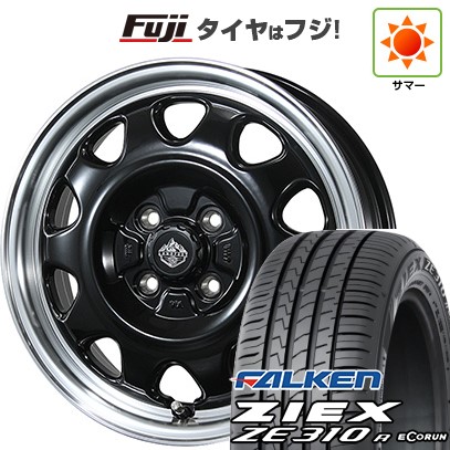 【新品国産車用4穴100】 夏タイヤ ホイール4本セット 205/45R17 ファルケン ジークス ZE310R エコラン(限定) トピー ランドフット SWZ 数量限定 6.5J 17インチ(送料無料)