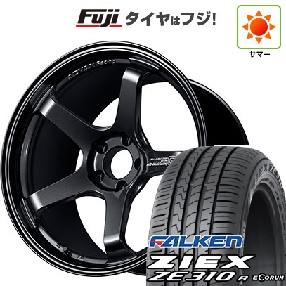 【新品国産車用5穴114.3】 夏タイヤ ホイール4本セット 225/50R18 ファルケン ジークス ZE310R エコラン(限定) ヨコハマ アドバンレーシング GT ビヨンド 8J 18インチ(送料無料)