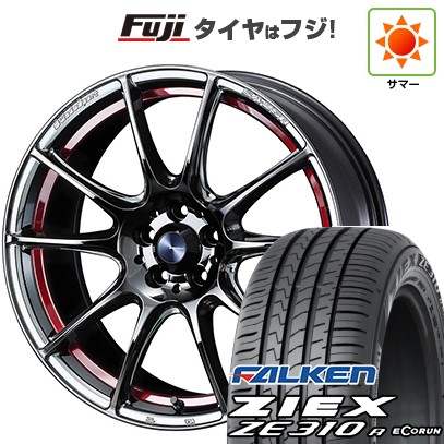 【新品】オーラ 夏タイヤ ホイール4本セット 205/50R17 ファルケン ジークス ZE310R エコラン(限定) WEDS ウェッズスポーツ SA-25R 7J 17インチ(送料無料)|フジコーポレーション