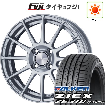 【新品国産車用5穴114.3】 夏タイヤ ホイール4本セット 225/55R18 ファルケン ジークス ZE310R エコラン(限定) ENKEI エンケイ PerformanceLine PF03 7J 18インチ(送料無料)