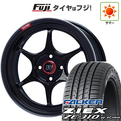 【新品国産車用5穴100】 夏タイヤ ホイール4本セット 205/55R16 ファルケン ジークス ZE310R エコラン(限定) ENKEI エンケイ PerformanceLine PF06 7J 16インチ(送料無料)