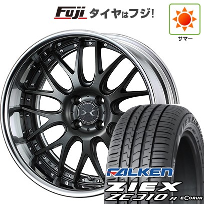【新品国産車用4穴100】 夏タイヤ ホイール4本セット 195/50R16 ファルケン ジークス ZE310R エコラン(限定) WEDS ウェッズ マーベリック 709M 6.5J 16インチ(送料無料)