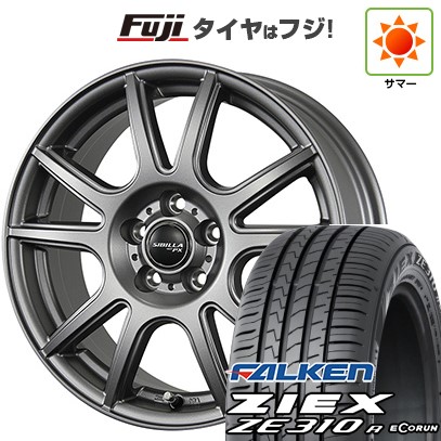 【新品国産車用5穴114.3】 夏タイヤ ホイール4本セット 225/65R17 ファルケン ジークス ZE310R エコラン(限定) トピー シビラ NEXT PX【限定】 7J 17インチ(送料無料)|フジコーポレーション