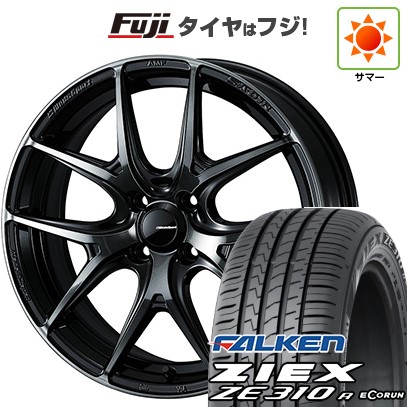 【新品国産車用4穴100】 夏タイヤ ホイール4本セット 175/65R15 ファルケン ジークス ZE310R エコラン(限定) WEDS ウェッズスポーツ SA-01R 6J 15インチ(送料無料)｜フジコーポレーション