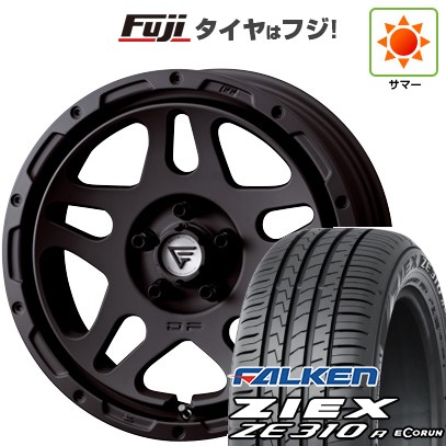 【新品国産車用5穴114.3】 夏タイヤ ホイール4本セット 215/60R17 ファルケン ジークス ZE310R エコラン（限定） デルタフォース オーバーランダー 7J 17インチ(送料無料)