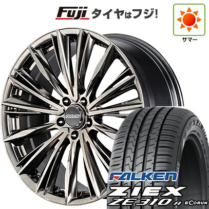 【新品国産車用5穴114.3】 夏タイヤ ホイール4本セット 235/50R18 ファルケン ジークス ZE310R エコラン(限定) RAYS レイズ ベルサス クラフトコレクション ヴォウジェ LIMITED (GG) 7J 18インチ(送料無料) 114,350円