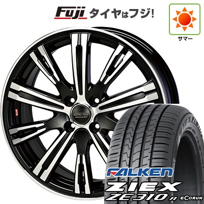 【新品国産車用5穴114.3】 夏タイヤ ホイール4本セット 215/60R17 ファルケン ジークス ZE310R エコラン(限定) ブレスト バーンズテック NVストリーム 6.5J 17インチ(送料無料)