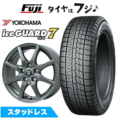 【新品】レクサスLBX スタッドレスタイヤ ホイール4本セット 225/55R18 98 Q ヨコハマ アイスガード7 セブンIG70(2024年製) エルベ エステローザ EST-8S ディープグレー トヨタ車専用 7J 18インチ(送料無料)｜フジコーポレーション