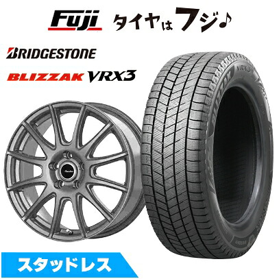 【新品】40系アルファード/ヴェルファイア スタッドレスタイヤ ホイール4本セット 225/60R18 ブリヂストン ブリザック VRX3 テクノピア カリテス S12 トヨタ・レクサス車専 7J 18インチ(送料無料)｜フジコーポレーション