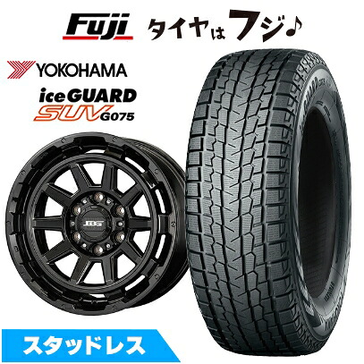 【新品】FJクルーザー スタッドレスタイヤ ホイール4本セット 265/70R17 ヨコハマ アイスガード SUV G075 コーセイ ボトムガルシア ディグレ 8J 17インチ(送料無料)|フジコーポレーション