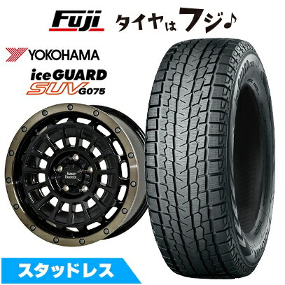 【新品】輸入車用 レネゲード スタッドレスタイヤ ホイール4本セット 215/65R16 ヨコハマ アイスガード SUV G075 ホットスタッフ バークレイハードロック ローガン 7J 16インチ(送料無料) 99,770円