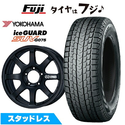 【新品】ランクル200 スタッドレスタイヤ ホイール4本セット 285/50R20 ヨコハマ アイスガード SUV G075 ENKEI エンケイ ALLROAD PDT1 9J 20インチ(送料無料)