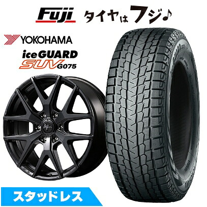 【新品】ランクル300/ランクル250 スタッドレスタイヤ ホイール4本セット 265/65R18 ヨコハマ アイスガード SUV G075 MID WHEELS NITRO POWER M62 トマホーク 8J 18インチ(送料無料)