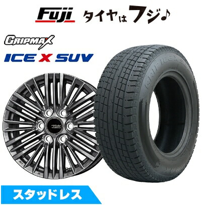 【新品】ランクル300/ランクル250 スタッドレスタイヤ ホイール4本セット 265/65R18 グリップマックス アイスX SUV BSW ブラックサイドウォール(限定) 共豊 テイラー TL-1 トヨタ･レクサス専用 8J 18インチ(送料無料)