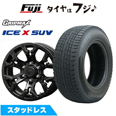 【新品】ランクル250 スタッドレスタイヤ ホイール4本セット 265/60R20 グリップマックス アイスX SUV BSW ブラックサイドウォール(限定) クリムソン マーテルギア(MG) ゴーレム 9J 20インチ(送料無料) 140,700円