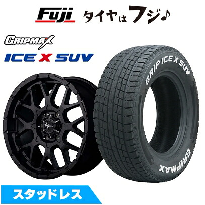 【新品】プラド/ハイラックス スタッドレスタイヤ ホイール4本セット 265/65R17 グリップマックス アイスX SUV RWL ホワイトレター(限定) MID WHEELS NITRO POWER M28 バレット 8J 17インチ(送料無料)｜フジコーポレーション 102,600円