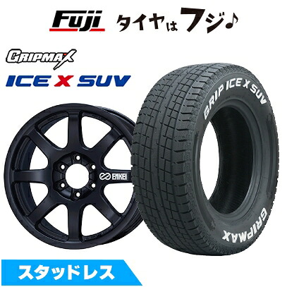 【新品】ランクル250 スタッドレスタイヤ ホイール4本セット 265/60R20 グリップマックス アイスX SUV RWL ホワイトレター(限定) ENKEI エンケイ ALLROAD PDT1 9J 20インチ(送料無料)|フジコーポレーション