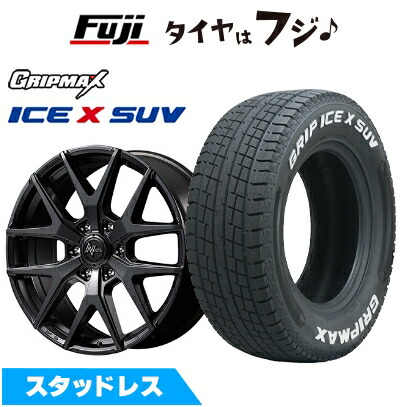 【新品】ランクル300/ランクル250 スタッドレスタイヤ ホイール4本セット 265/65R18 グリップマックス アイスX SUV RWL ホワイトレター(限定) MID WHEELS NITRO POWER M62 トマホーク 8J 18インチ(送料無料)