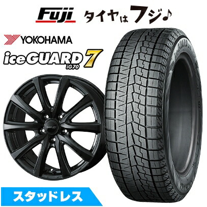 【新品】40系アルファード/ヴェルファイア スタッドレスタイヤ ホイール4本セット 225/55R19 ヨコハマ アイスガード7 セブンIG70 WEDS ウェッズ エリシア トヨタ車専 7J 19インチ(送料無料)｜フジコーポレーション