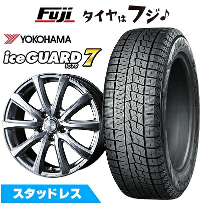 【新品】クラウンクロスオーバー スタッドレスタイヤ ホイール4本セット 225/55R19 ヨコハマ アイスガード7 セブンIG70 WEDS ウェッズ ジョーカー スマッシュ トヨタ車専用 7J 19インチ(送料無料)｜フジコーポレーション