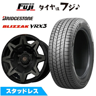 【新品】ランクル300 スタッドレスタイヤ ホイール4本セット 265/55R20 ブリヂストン ブリザック VRX3 WEDS ウェッズ クロスオーバーガーメンツ Style M 9J 20インチ(送料無料)｜フジコーポレーション