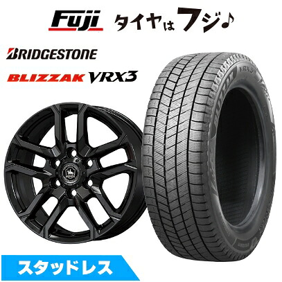 【新品】ランクル300/ランクル250 スタッドレスタイヤ ホイール4本セット 265/65R18 ブリヂストン ブリザック VRX3(2024年製) コーセイ ベアロック バイソン 8J 18インチ(送料無料)｜フジコーポレーション