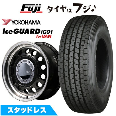 【新品】タウンエーストラック スタッドレスタイヤ ホイール4本セット 175/80R14 99/98N ヨコハマ アイスガード iG91 MID WHEELS ガルシア シスコ タイプ2 5J 14インチ(送料無料)