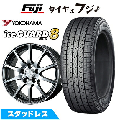 【パンク保証付き】【新品】40系アルファード/ヴェルファイア スタッドレスタイヤ ホイール4本セット 225/65R17 ヨコハマ アイスガード8 エイトIG80 ブリヂストン エコフォルム CRS23 トヨタ車専 6.5J 17インチ(送料無料)｜フジコーポレーション