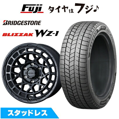 【新品】プラド/ハイラックス スタッドレスタイヤ ホイール4本セット 265/65R17 ブリヂストン ブリザック WZ-1 WEDS ウェッズアドベンチャー マッドヴァンス X タイプM 8J 17インチ(送料無料)｜フジコーポレーション
