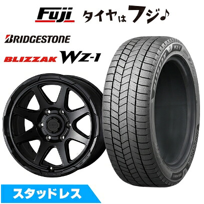【新品】プラド/ハイラックス スタッドレスタイヤ ホイール4本セット 265/65R17 ブリヂストン ブリザック WZ-1 WEDS ウェッズアドベンチャー スタットベルク 8J 17インチ(送料無料)｜フジコーポレーション