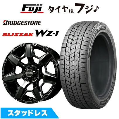 【新品】プラド/ハイラックス スタッドレスタイヤ ホイール4本セット 265/65R17 ブリヂストン ブリザック WZ-1 クライメイト スワット(SBC) 8J 17インチ(送料無料)|フジコーポレーション